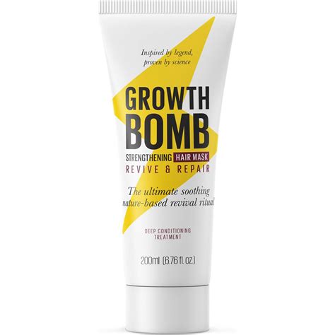 Growth Bomb Growth Bomb Hair Strengthening Mask 200ml | Woolworths