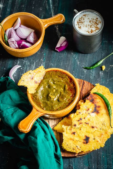 Makki di Roti Sarson da Saag - Cooking With Sapana