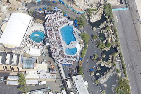 March 19, 2015: Aerial view of the New York Aquarium in Coney Island ...