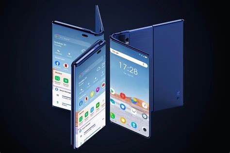 TCL shows off wacky take on foldable phones that just might work ...