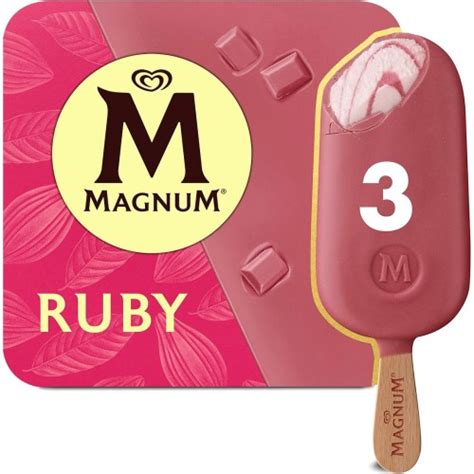 Magnum Ruby Ice Cream Sticks (3 x 90ml) - Compare Prices & Where To Buy ...