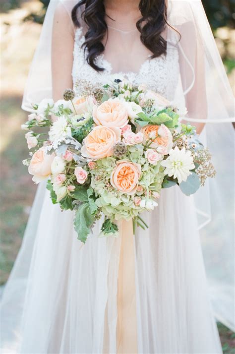 White Large Garden Roses For Wedding Bouquets : Garden Cascade- White ...