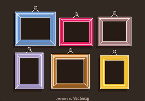 Colorful Frames Photo Collage Template 100545 Vector Art at Vecteezy