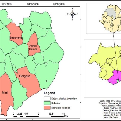 Location map of Dejen Woreda. | Download Scientific Diagram