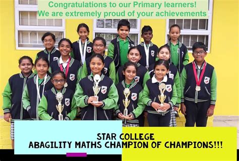 STAR COLLEGE – ABAGILITY MATHS... - Star College Durban