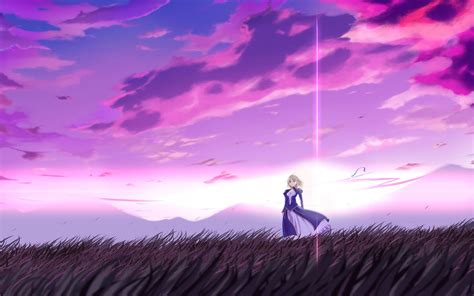 Anime Fate/Stay Night Saber (Fate Series) Wallpaper | Fate アニメ, 壁紙 アニメ, 壁紙