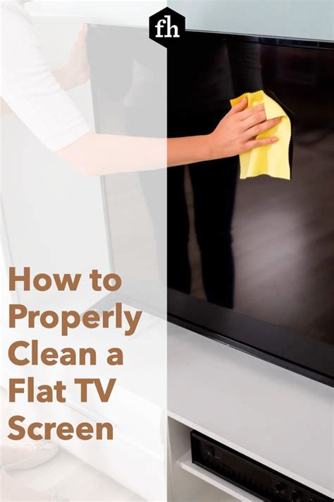 How to Properly Clean a Flat TV Screen in 2021 | Cleaning, Tv screen, Clean tv screen