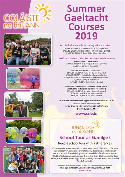 Summer Gaeltacht Courses 2019 – Education Magazine