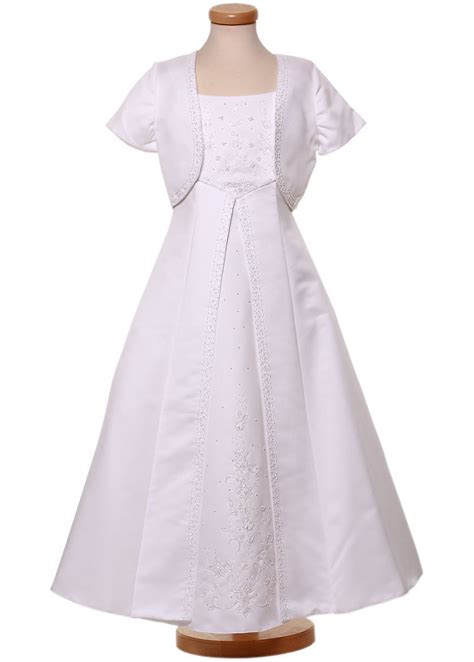 Beautiful First Holy Communion Dress with Bolero | Cachet Kids