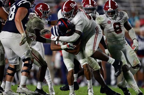 Alabama Football Film Room: Tide defense has rough time against the Rebels