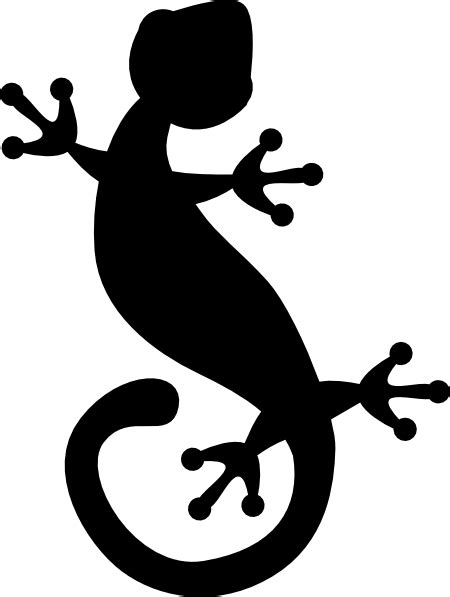 Lizard Outline - ClipArt Best