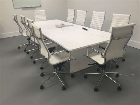 10 Foot Slab Base Modern Conference Table - Direct Office Solutions
