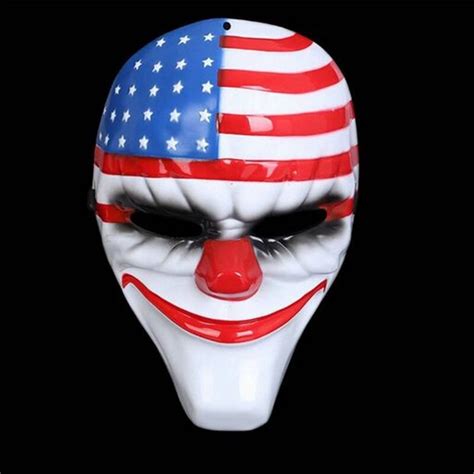 Clown Purge mask maskerad fest party halloween - USA - Hemelektronik ...