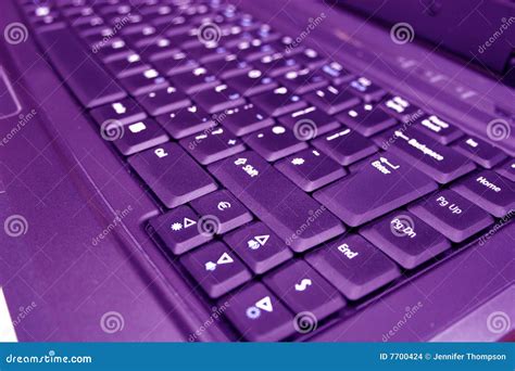 Purple Keyboard Stock Images - Image: 7700424