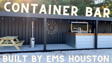 We built a Shipping Container Bar for the Fortress BeerWorks Brewery in ...