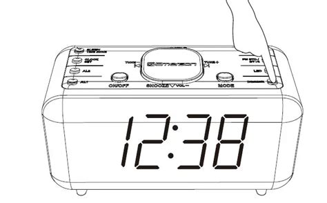 EMERSON CKS1521 SmartSet Alarm Clock Radio with Bluetooth Speaker User ...