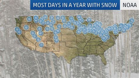 Top 10 U.S. Locations With the Most Snow Days Per Year | Weather ...