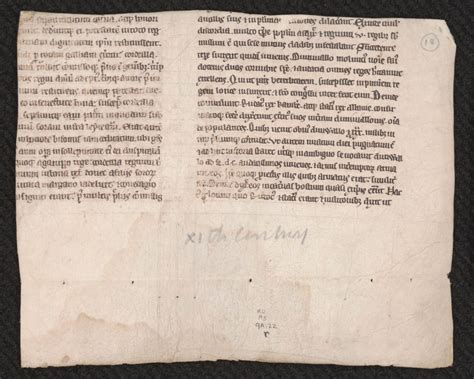 Kenneth Spencer Research Library Blog » Manuscript of the Month: An Unstudied Fragment of ...