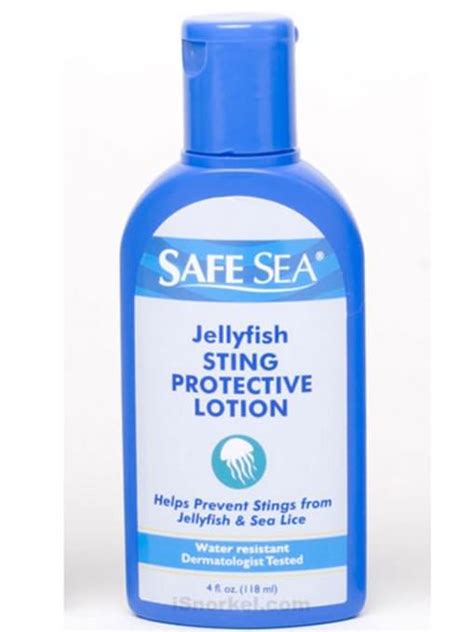 Safe Sea Anti-jellyfish Sting Protective Lotion | Repellent Guide