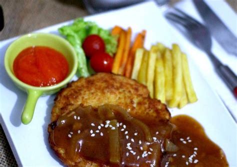 10 Resep bistik ayam, enak, gurih, manis, dan sederhana