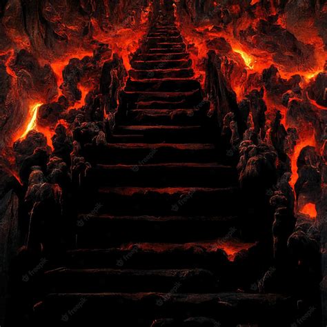 Premium Photo | Stairway to Hell