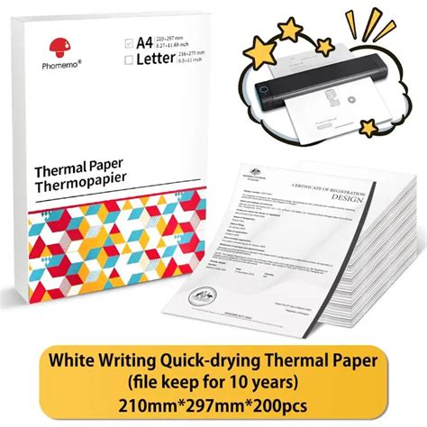 A4 Thermal Printer Paper