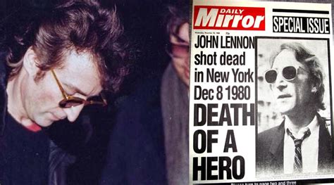 The tragic story of John Lennon death