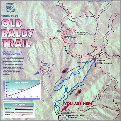 Madera Canyon Hiking Trails - World Map