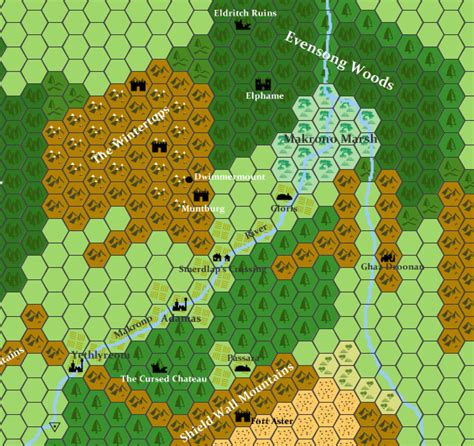 GROGNARDIA: Playing with Hexographer