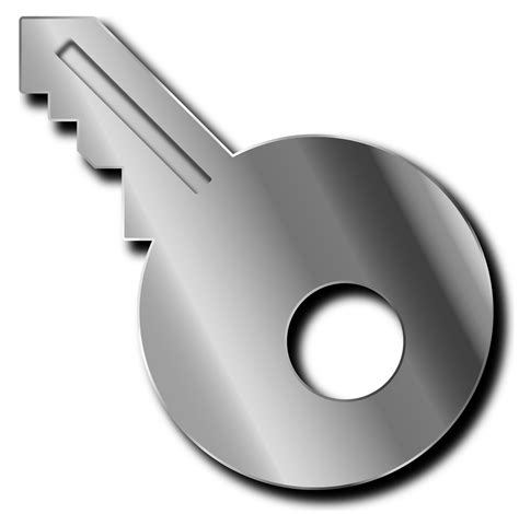 Clipart - Metal Key