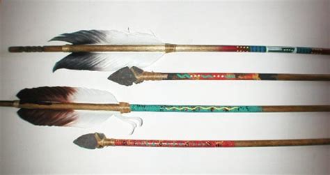 Native American Indian Bows & Arrows, Arrowheads