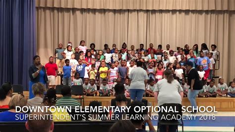 Downtown Elementary Optional School Superintendent’s Summer Learning ...