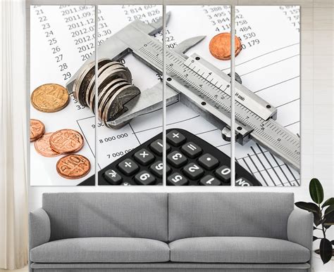 Accounting Canvas Print Accountant Gift Office Wall Decor - Etsy