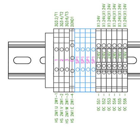 AutoCAD Electrical 2018 - Coloured Terminals In The Terminal Strip – Cadline Community