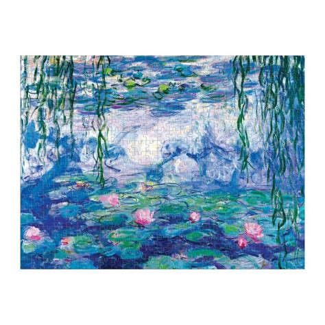 Galison Monet Double Sided 500 Piece Jigsaw Puzzle |Puzzle Palace Aust