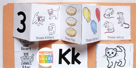 Free Three Little Kittens Printables - Homeschool Share