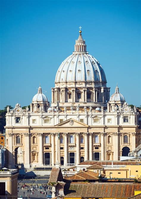 St. Peter S Cathedral, Rome Editorial Stock Image - Image of ...