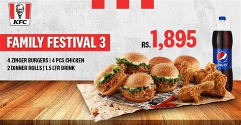 KFC Family Festival Deal 3 Deal % OFF - Saleboard