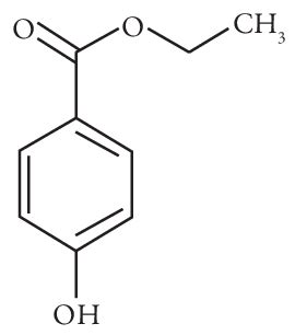 Molecular structure of ethylparaben. | Download Scientific Diagram