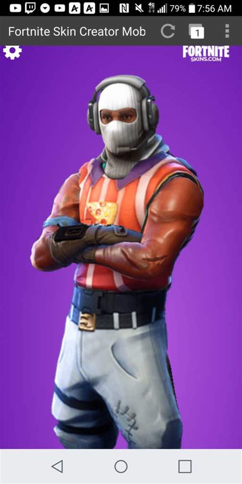 Skins I created on a website (just search up fortnite skin creator ...