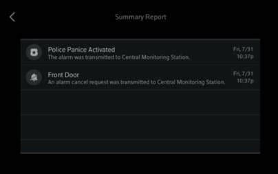 How to Send an Emergency Alarm from Xfinity Home Touchscreen