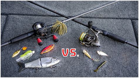 Baitcaster vs. Spinning Reel Fishing LURE Selections!! (CRUCIAL To Understand) - YouTube