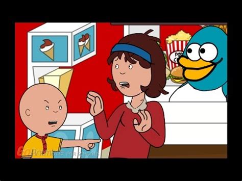 Caillou Misbehaves at Chuck E. Cheese's/Grounded - YouTube