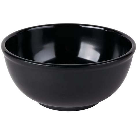 Cal-Mil 418-10-13 Black 10" Round Melamine Bowl