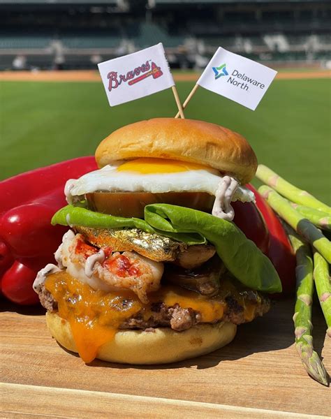 Atlanta Braves stadium food: Truist Park includes a $151 burger with lobster tail