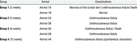 -Description of surgical complications. | Download Table