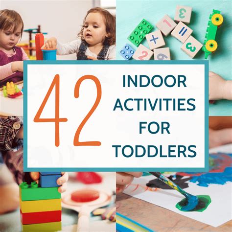 42 Easy Indoor Activities for Toddlers