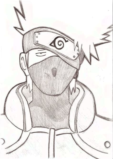 Kakashi Drawing Easy at GetDrawings | Free download