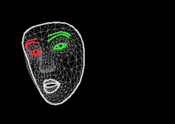 Mediapipe 人臉網格 Face Mesh ( 舊版 ) - AI 影像辨識教學 ( Python ) | STEAM 教育學習網