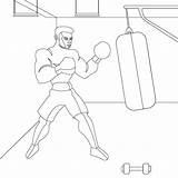 Boxer coloring Page  ColouringPages sketch template